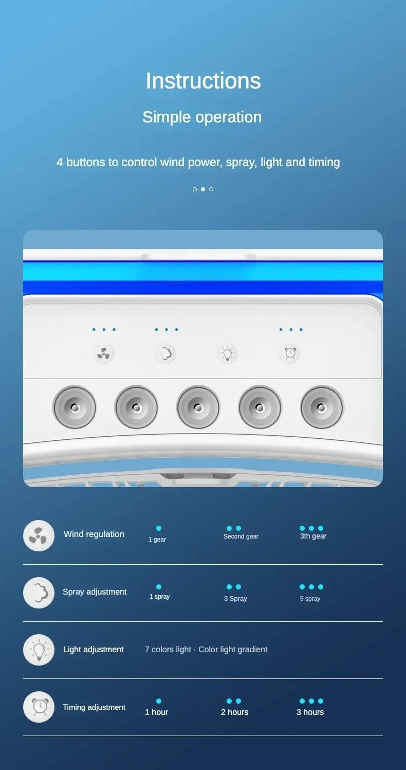 Easy Freeze™ 🧊 2-in-1 Fan